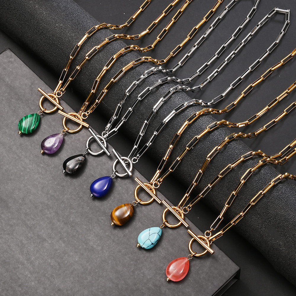 Waterproof necklace stainless steel