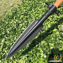 ◉红缨头矛头户外祖鲁矛矛锻打霸王扎头矛锰钢头长矛垒德株