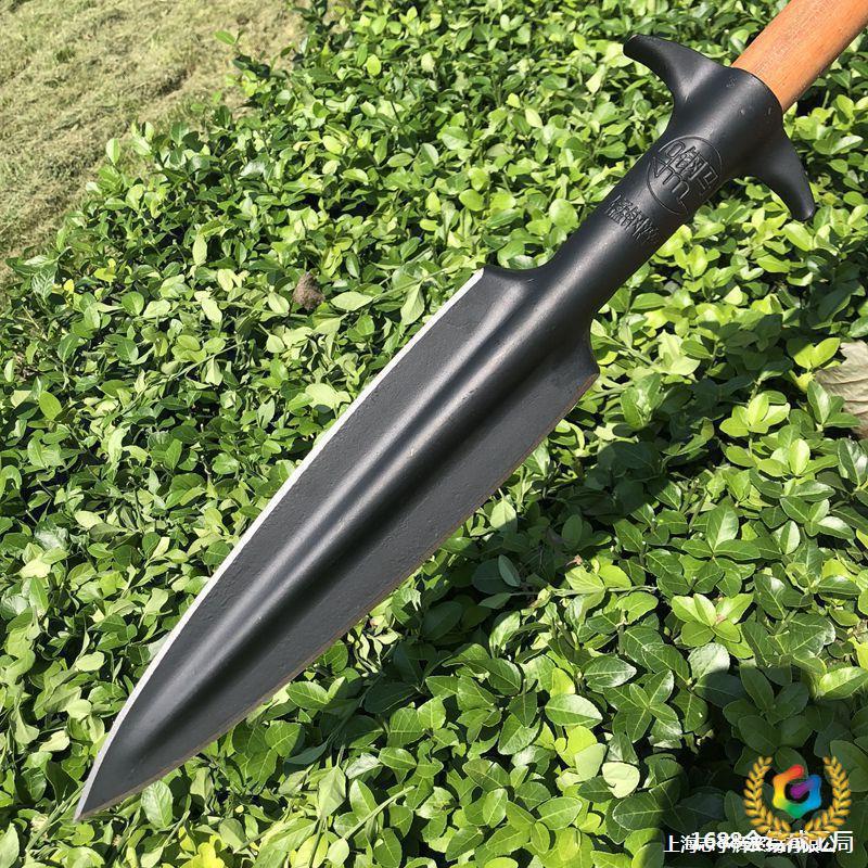 ◉红缨头矛头户外祖鲁矛矛锻打霸王扎头矛锰钢头长矛垒德株