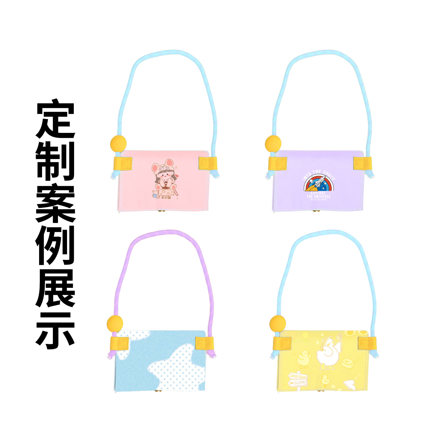 Bolsa de acrílico líquido directo pincel acuarela para niños pincel creativo de pintura en color de dos cabezas monocromático