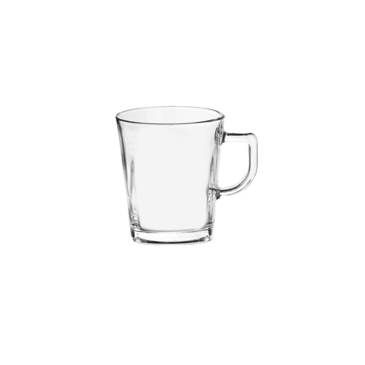 Vaso de cerveza al por mayor con mango, taza de cerveza comercial, taza de vidrio, taza de agua, taza de té, taza de bebida, logotipo impreso