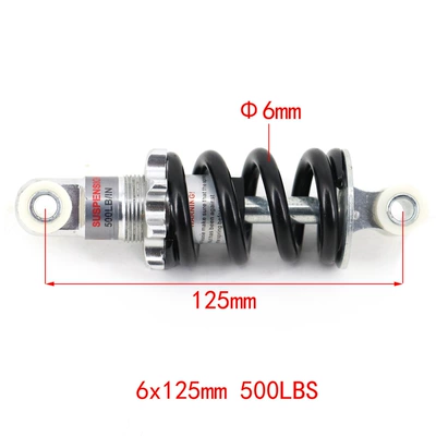 Motosiklet ləvazimatları və aksesuarları Scooter Shock Absorber Folding Car - 6125mm-500-pounds-280g-net-weight