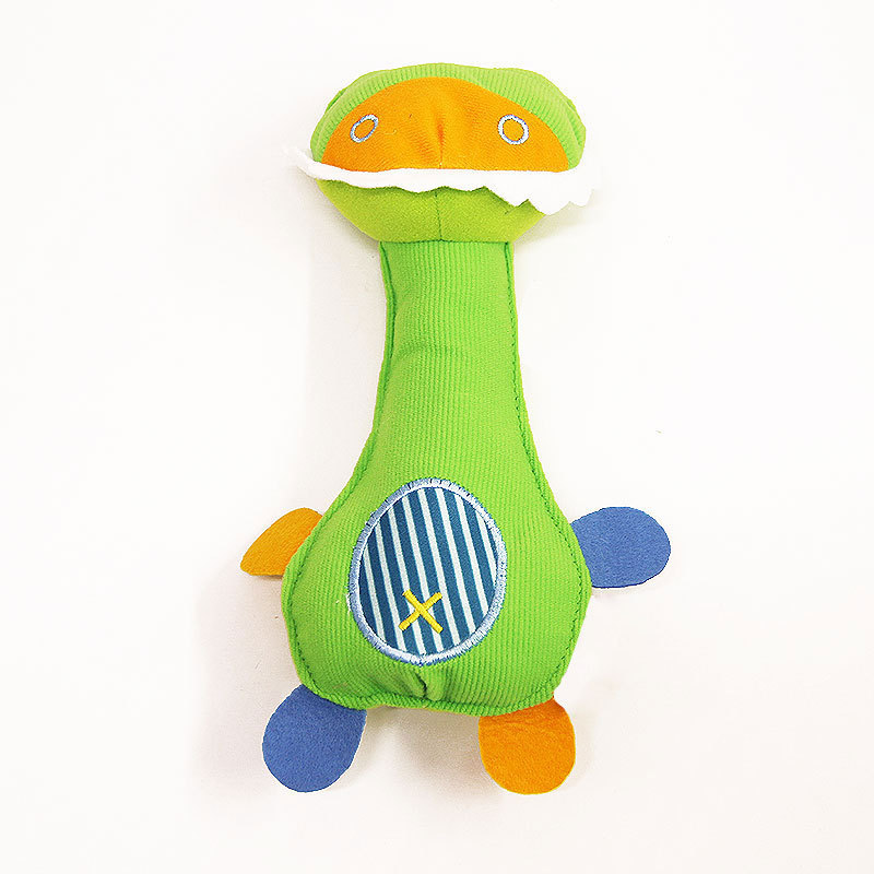 Nuevo perro de peluche de juguete doble sonar para mascotas traqueteo incorporado sonajero molar suministros de juguete para perros image 6