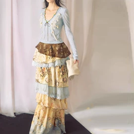 连衣裙;半身裙;时尚休闲套装