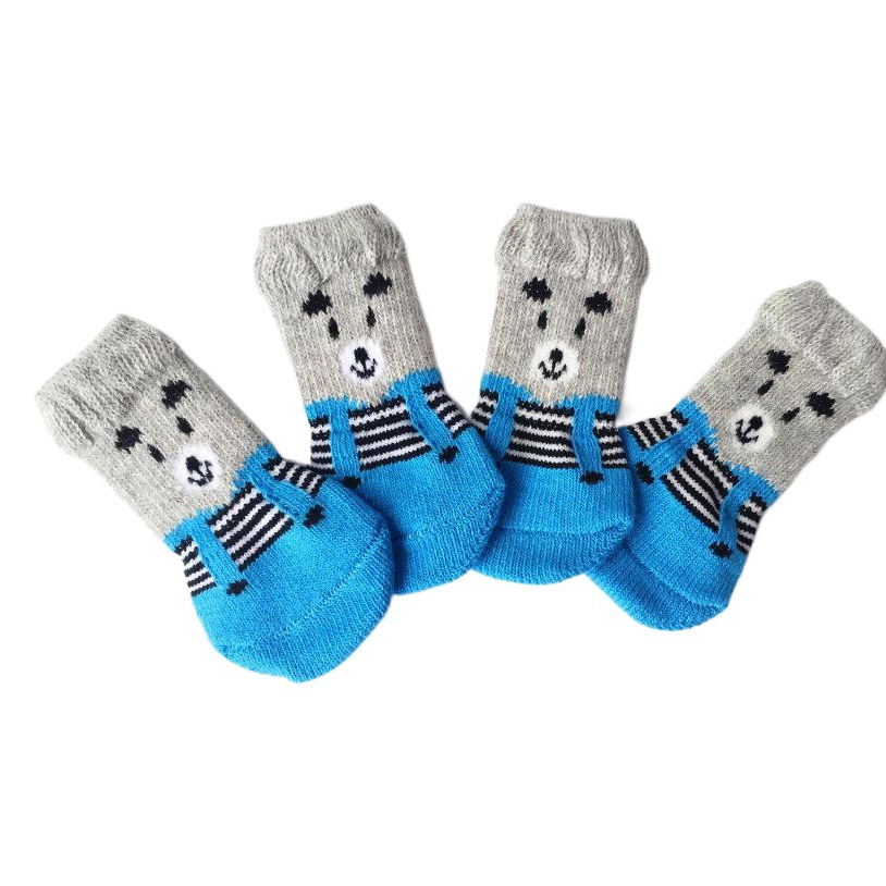 Dog socks pet socks teddy anti-scratch anti-dirty cat puppy cat socks pet socks pet supplies wholesale