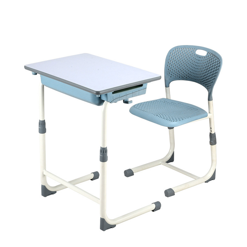 High-end school desks and chairs for primary and secondary school students multi-functional simple lifting desk set children's study table desk High-end school desks and chairs for primary and secondary school students multi-functional simple lifting desk set children's study table desk