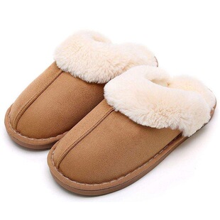 U 81997 TPR Rubber Sole Winter Slippers ��ë�ڱ�ů��Ь