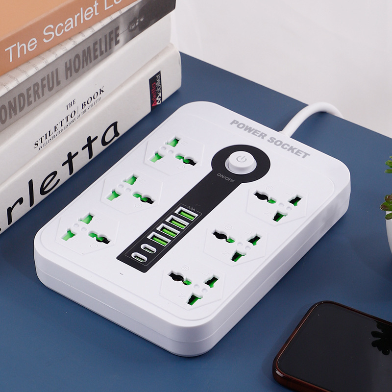 Exportación en el extranjero supermercado enchufe digital TYPE-C caja de regalo caja de color embalaje enchufe