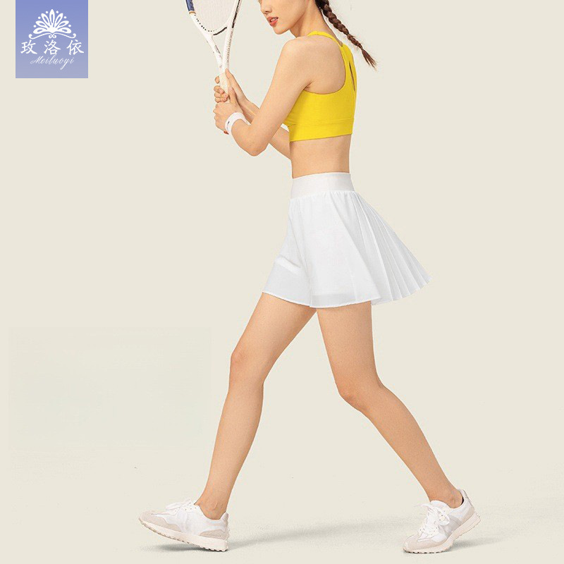 Summer High Waist Sports Skirt Quick-drying Short Skirt Anti-walking Running Fitness Badminton Tennis Skirt Sports Shorts for Women Summer High Waist Sports Skirt Quick-drying Short Skirt Anti-walking Running Fitness Badminton Tennis Skirt Sports Shorts for Women