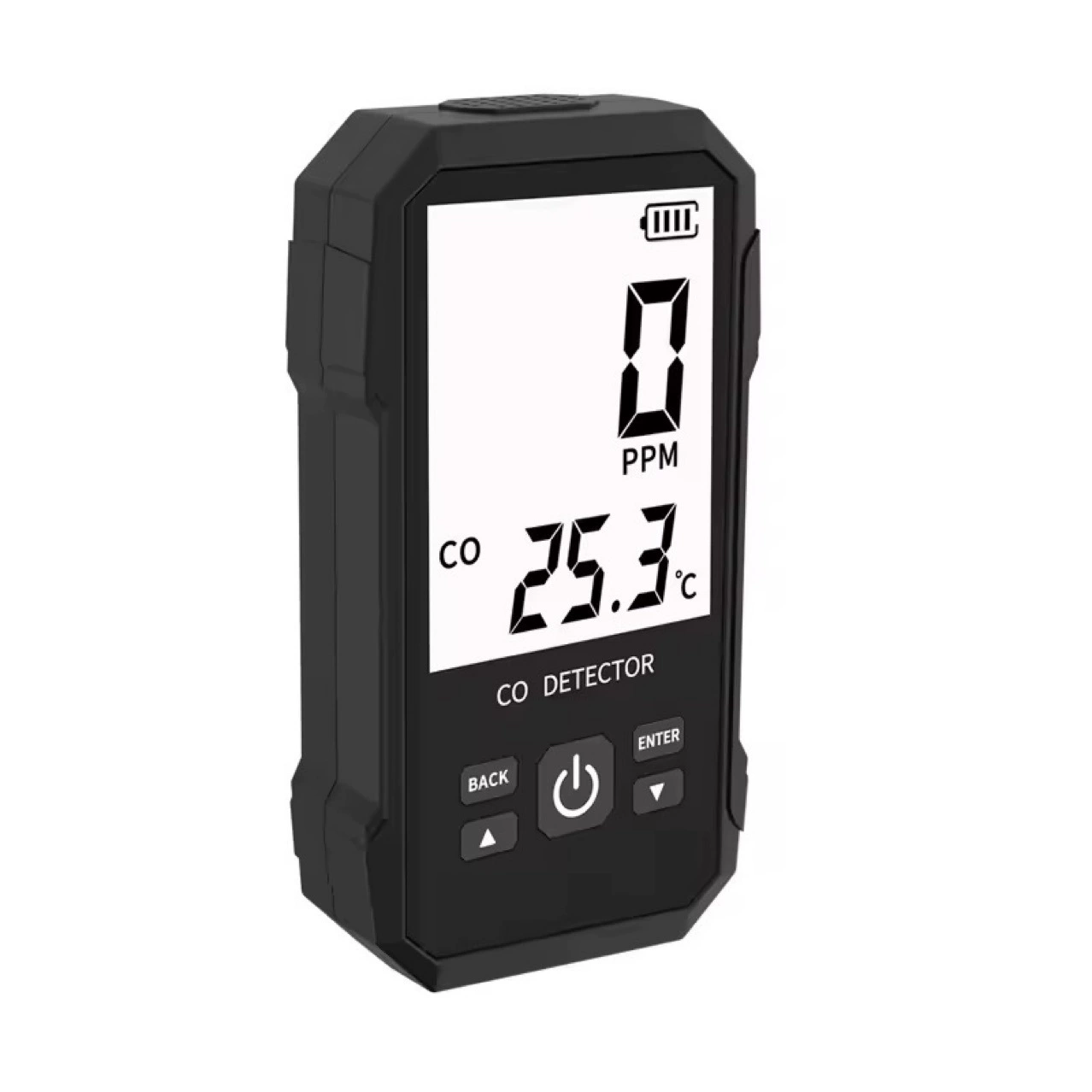 Уличный гаражный кемпинговый автомобильный монитор против отравления, голосовая трансляция, портативная сигнализация угарного газа на открытом воздухе