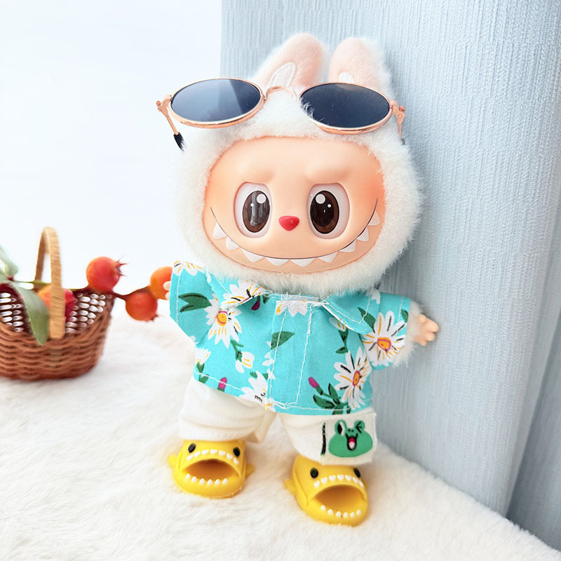 仅衣服] 一/二代La布布衣服挂件拉布布坐坐派对娃衣挂件草莓熊萌|undefined