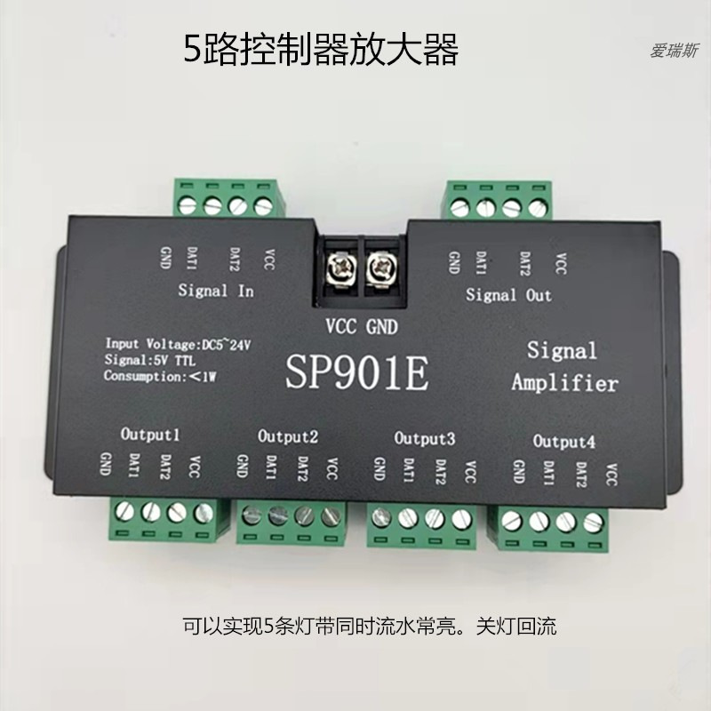 Symphony Meteor DC24v Decoración empotrada del hogar Sala de estar Techo Lámpara lineal led Red Red Horse Running Chasing Light Lámpara