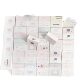 Korean ins Advanced Folding Mini Card Head Mini Aidou Card Packing Material Star Packing Card