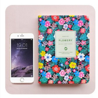 Wholesale Japanese and Korean notebooks, small fresh floral notepads, creative retro diaries and cute