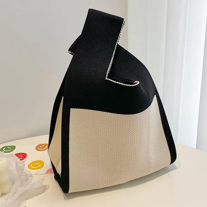 Corea del Sur ins bolsa de punto bolsa de chaleco para niñas bolsa cuadrada pequeña bolsa de Año Nuevo bolsa de punto bolsa de mano bolsa de punto crossbody