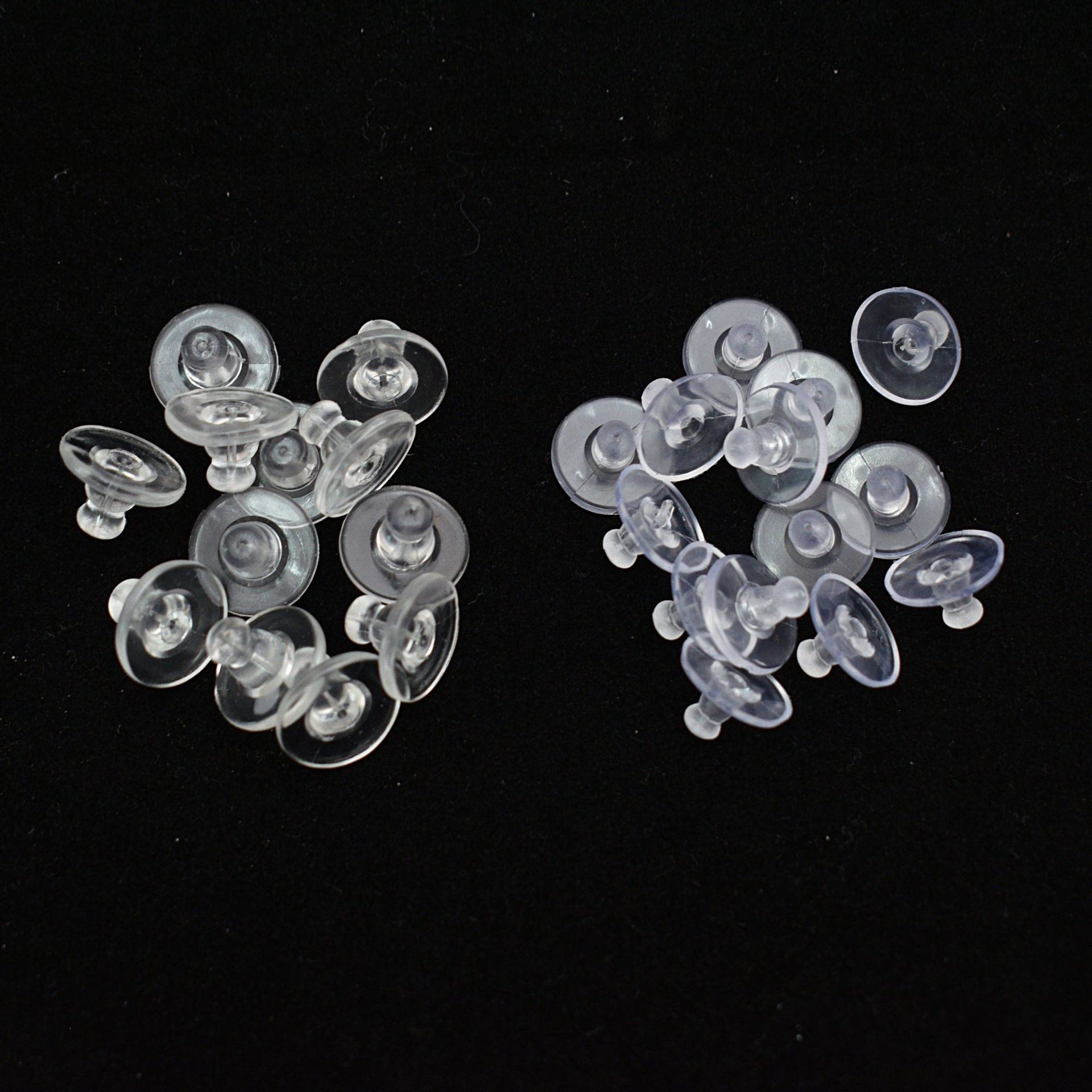 韩版diy美国子弹头 透明硅胶耳饰配件耳堵耳迫环保塑胶大号耳塞耳 2