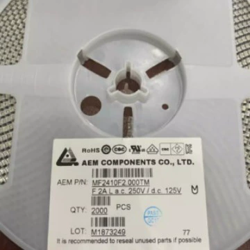 MF2410F2.000TM пластырь Быстрый сломанный предохранитель 2410 2A 250V Шелкография I