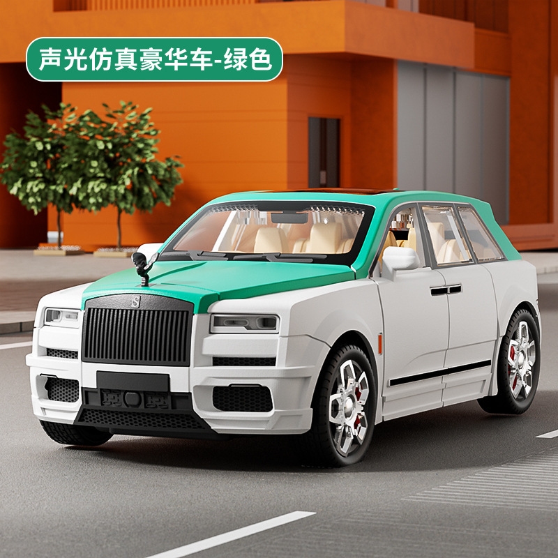 新款仿真声光警车模型儿童特警车大号特车模惯性可开门摆件玩具车|undefined