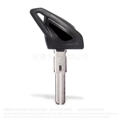 Applicable to Ducati motorcycle self-travel 400/800/1100 MTS 950 795 796 key embryo/handle (Motorcycle Key) - black