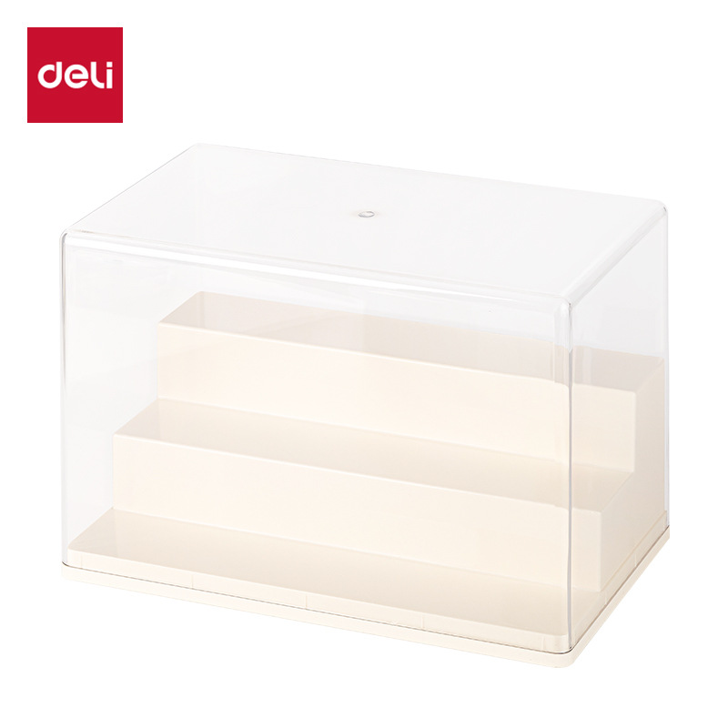 Caja de exhibición de muñeca de poder, muñeca de muñeca, estante de exhibición para almacenar granos bonitos, gabinete a prueba de polvo, caja de almacenamiento a prueba de polvo sellada a mano image 8
