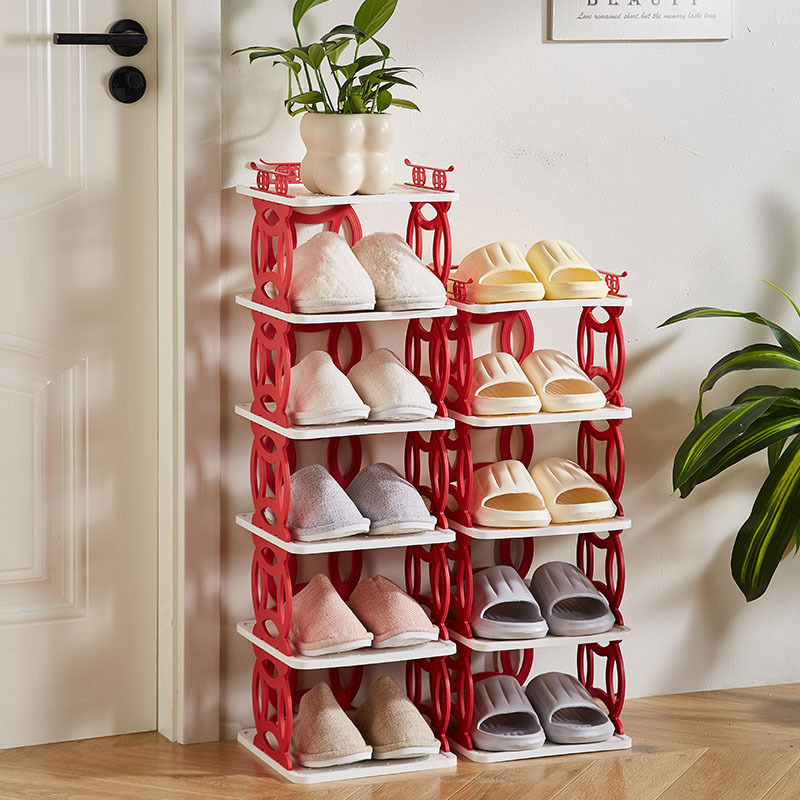 家用简易门口多层鞋子置物架开学季学生宿舍鞋架出租屋杂物收纳架