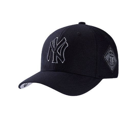 하드탑 클래식 모델 - 블랙 NY 실버 화이트 라지 로고