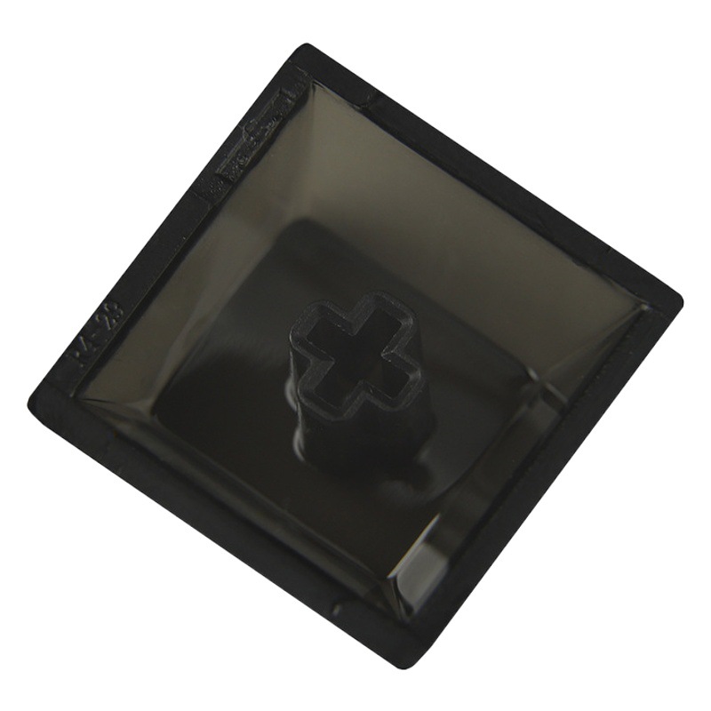 元工場高さr4白色黒色9.7mm高透pc材質機械キーボードパーソナライズ透明透光キーキャップ