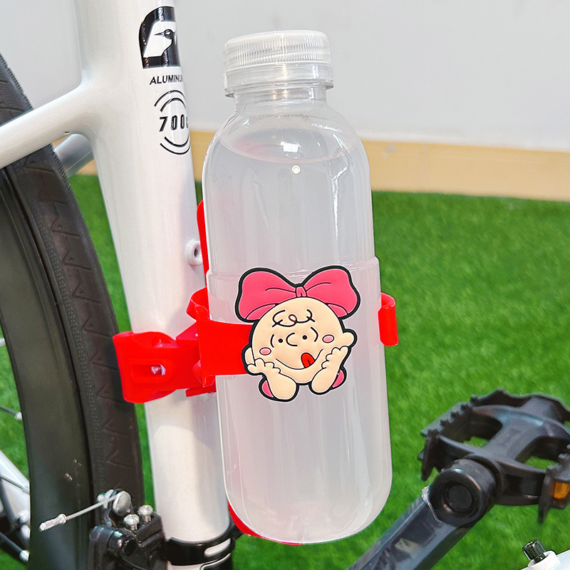 自転車のコップの棚のかわいい漫画のハンドルの多機能のオートバイの電気自動車は通用して飲み物の水筒のブラケットを入れます。|undefined