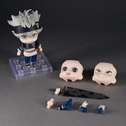 Wholesale Anime Figures Q Version Nendoroid 2659 Black Clover Asta Figure