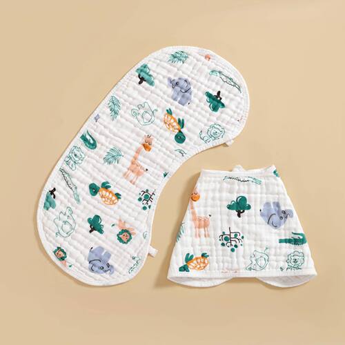 Newborn Baby Feeding Bibs Anti-Regurgitation Pad Shoulder Cover Super Soft Baby Bibs Small Towel Newborn Drool Cloth
