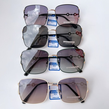 New Korean style fashion women's sunglasses, polarized sunglasses, essential sun colors for travel and outdoor activities