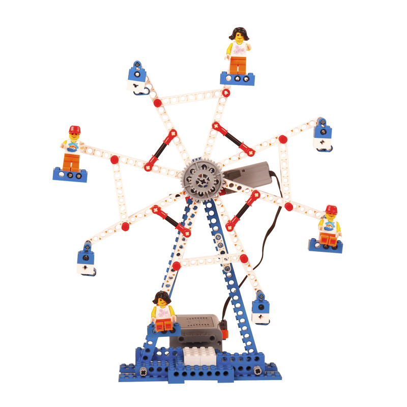 프로그램 가능한 로봇 전기 빌딩 블록 레고 9686 과학 및 교육 완구 어린이 기계 조립 교육 소년