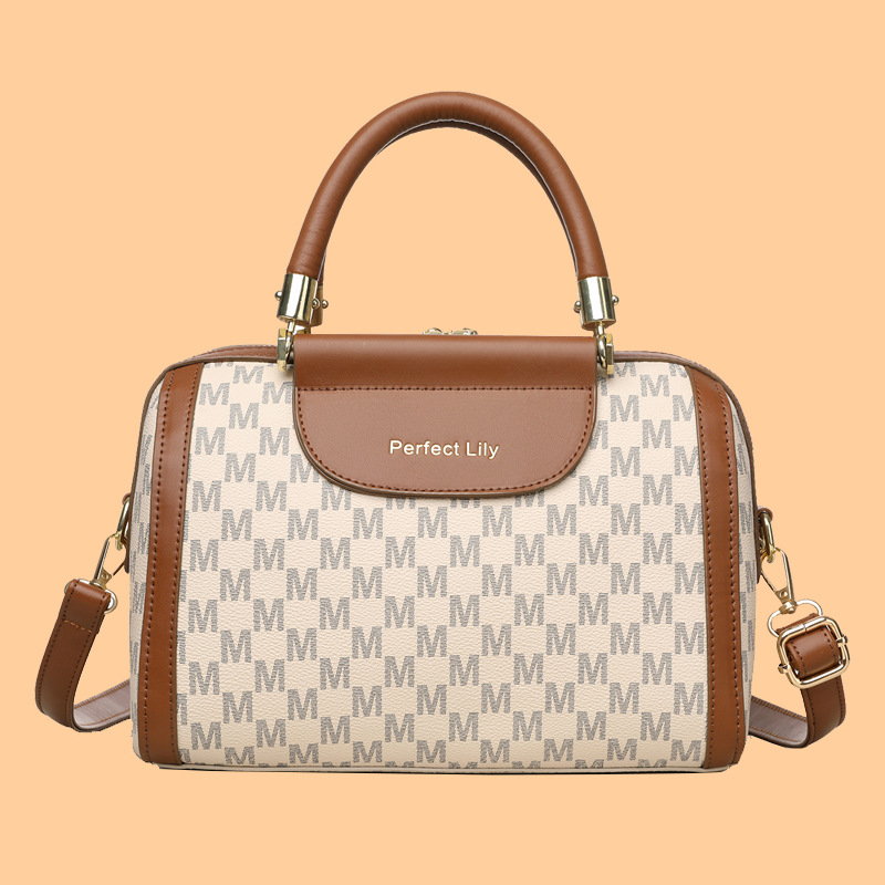 Borsa a tracolla donna elegante modello boston grande capienza_voghion.com