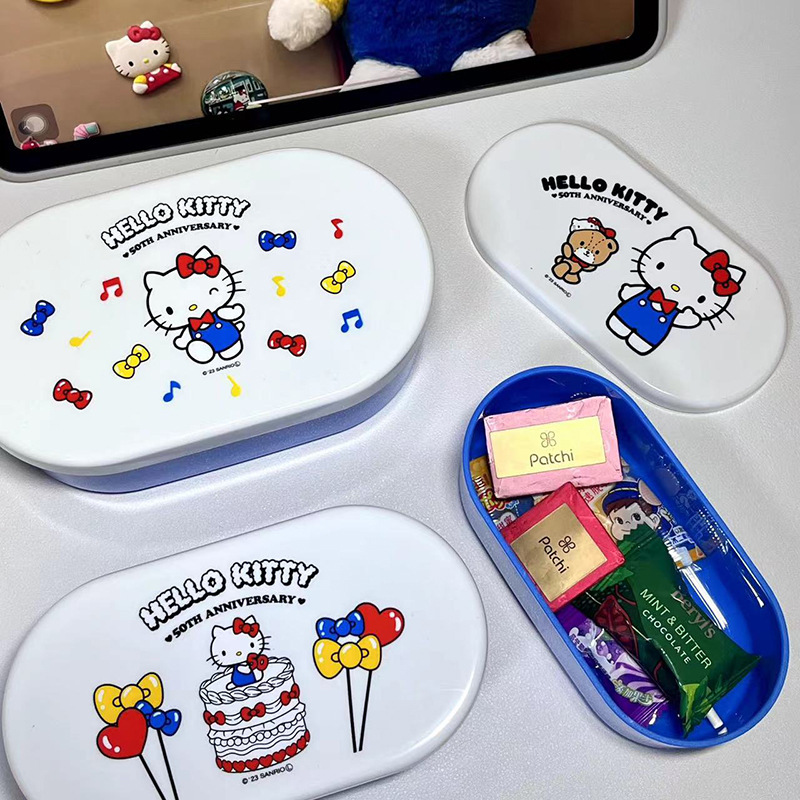 サンリオキティ食品保存ケーススナック果物保存ケース冷蔵庫寮食品収納|undefined