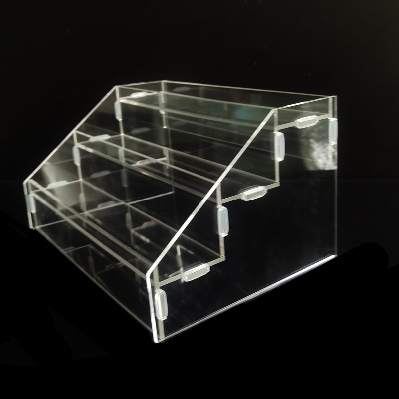 亚克力多层阶梯架子手办动漫汽车模型盲盒香水收纳泡泡玛特展示架