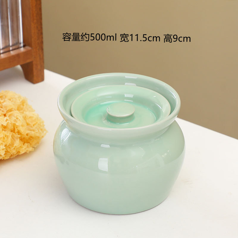 Olla de olla de barro guisada en agua, olla de estofado para una persona, olla de sopa con tapa, snacks de Shaxian, olla de sopa hirviendo de cerámica, venta directa de fábrica