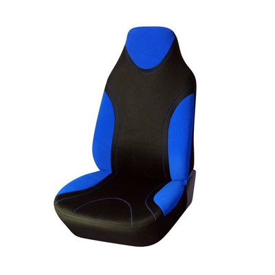 Fabric Seat Cover, Universal seat cover - blue-single-seat