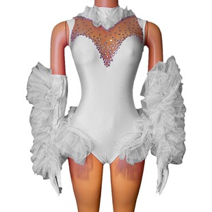 Performance Stage Clothes Nightclub Bar Female Singer Stage Party DJ Colorful Slim Performance Clothes