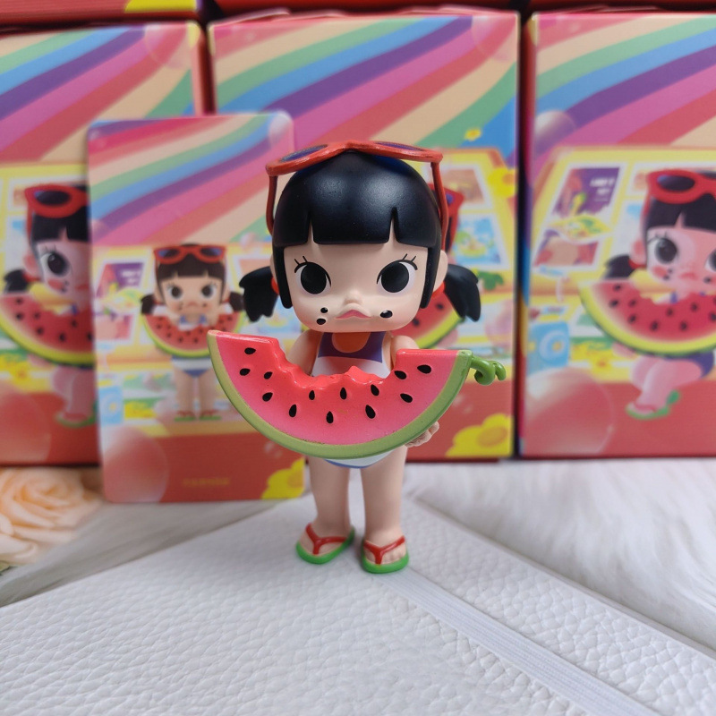 POPMART泡泡玛特茉莉我的小时候系列盲盒手办潮玩具摆件女生礼物|undefined