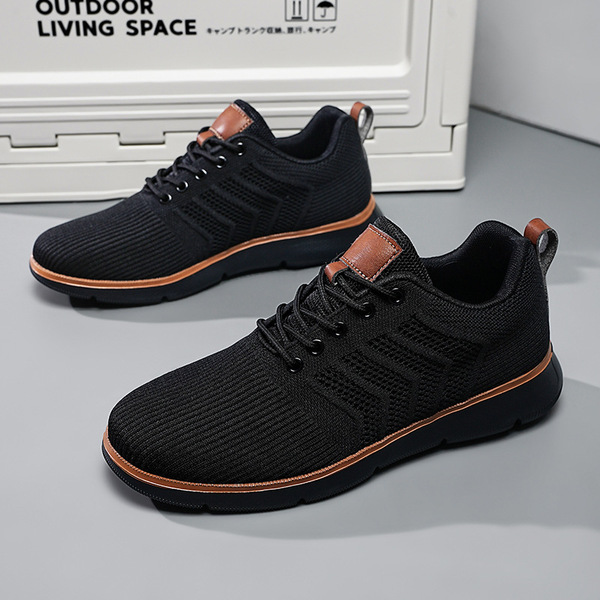 summer breathable sneakers English style made of mesh