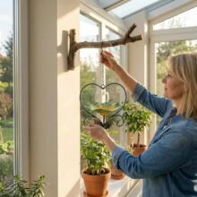 �羳���R�d���⌍�ñ�yWrought Iron Bird Feeder���λ���ι�B��
