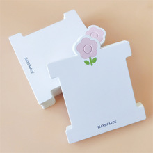 【100张】8.5*10厘米韩版通用发绳发夹花朵卡纸 包装卡片卡纸批发