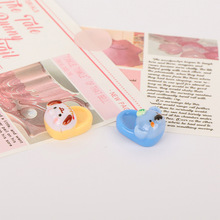 可爱动物拖鞋树脂配件DIY饰品配件发夹冰箱贴饰品奶油胶材料批发