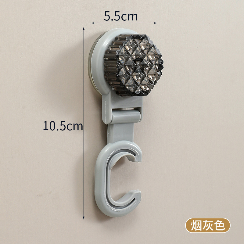 拖把挂钩壁挂免打孔卫生间神器固定卡扣置物架扫把挂架拖把夹跨境|undefined