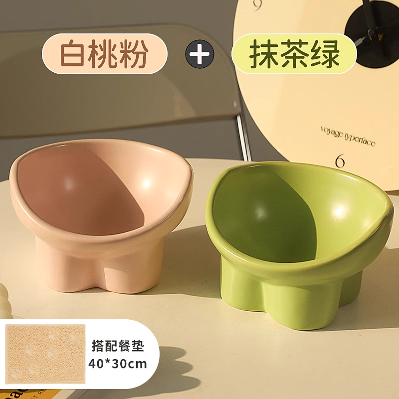 [더블볼+미끄럼방지매트] 백도분말+말차그린