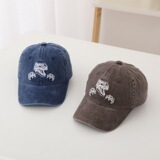 Бейсболка, детский динозавр, кепка, детская шапка подходит для мужчин и женщин, новая коллекция, с вышивкой, в корейском стиле, защита от солнца