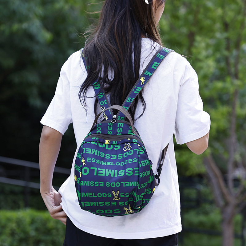 跨境外贸大容量双肩包女士时尚百搭爆款妈咪包流行多功能轻便背包