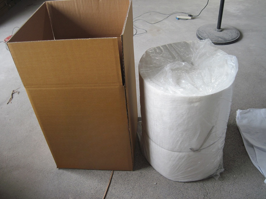 硅酸铝甩丝毯 双面针刺毯 标准型铝针刺毡 陶瓷纤维卷棉 厂家