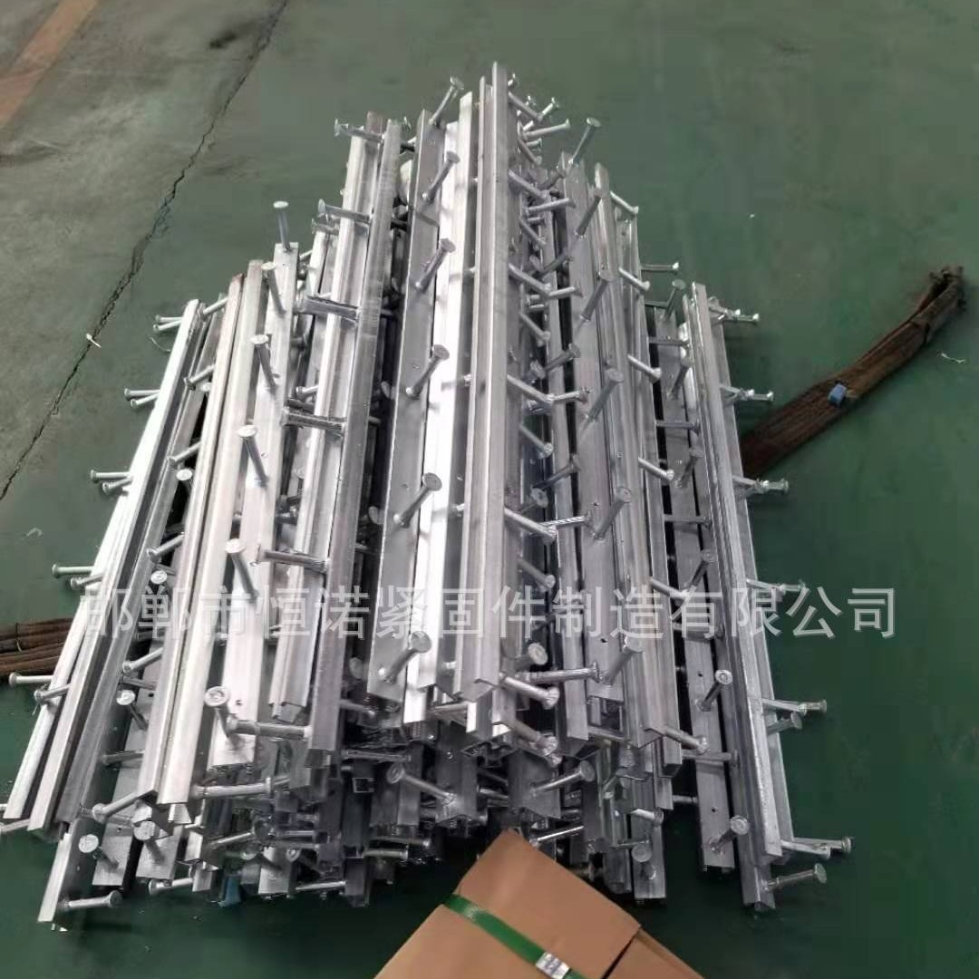 燕尾50*25带铆钉哈芬槽道 热镀锌焊接工字钢哈芬槽恒诺厂家供应