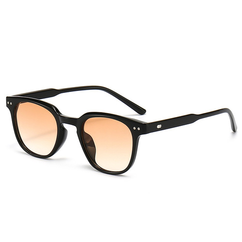 New Anti-blue light Blush Eyeglasses for Women, Korean Style Small Frame, Black Rim Sunglasses, Natural Look, High-end, Instagram Influencer Style